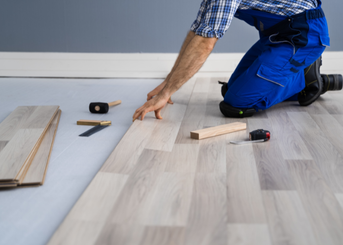hardwood installation, laminate installation
