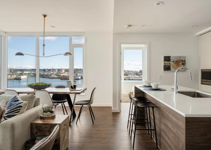 Dockside Green, Bosa Construction, Flooring Installation